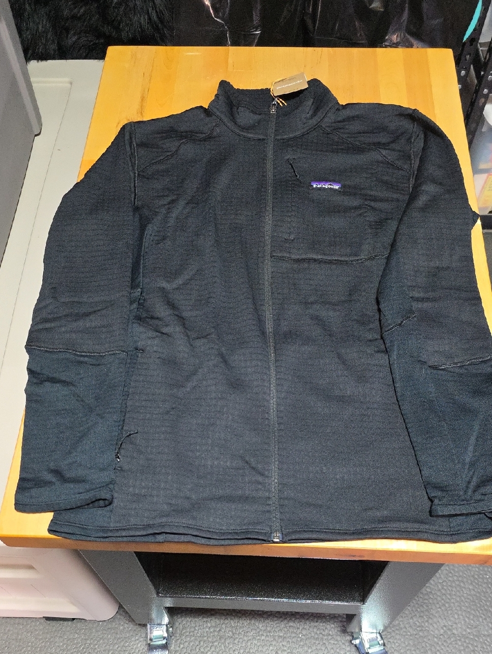 Patagonia Men's Black Full-Zip Lightweight Jacket